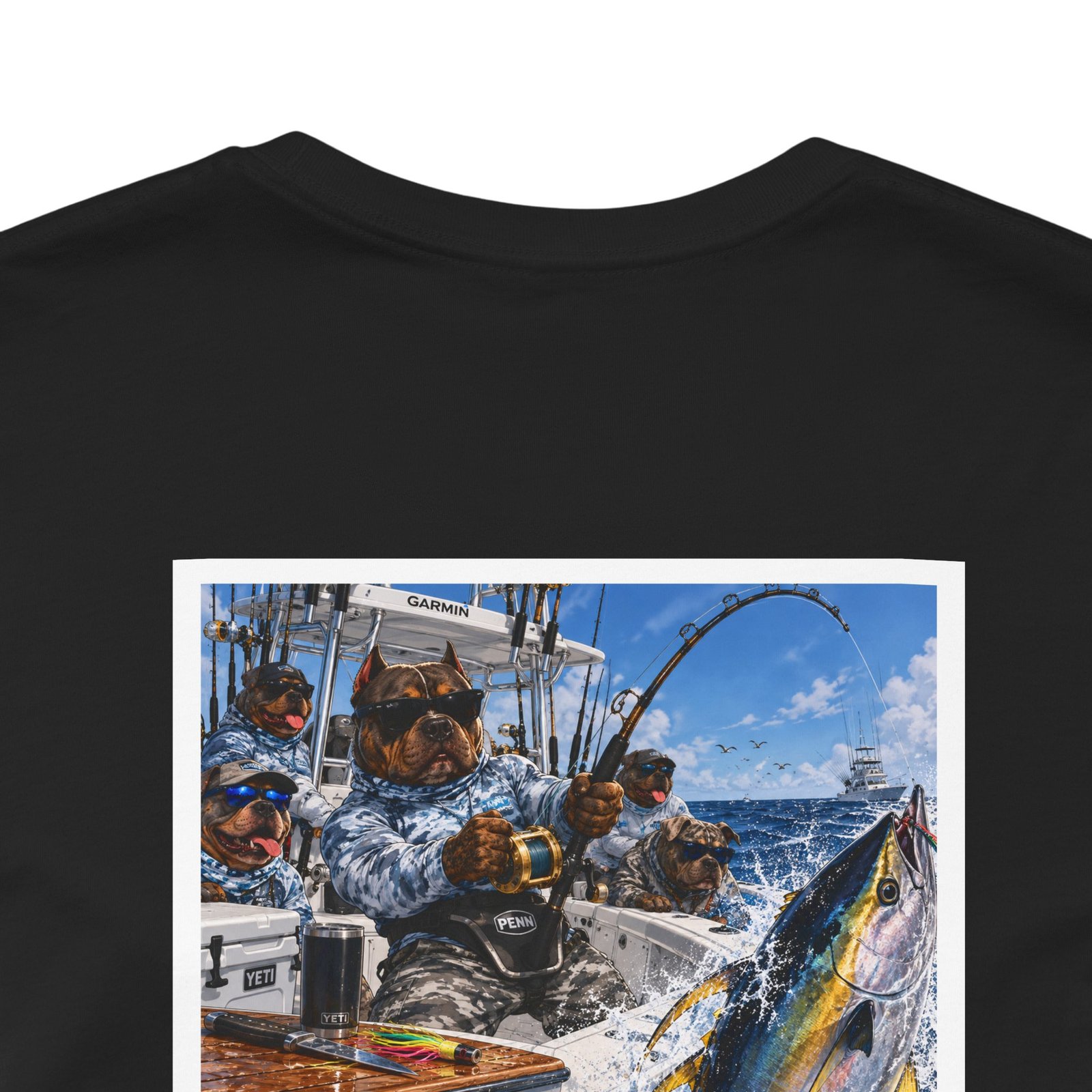 San Andreas Bully 2 Polaroid Graphic Tee — "Reel Them in" Streetwear - Image 5