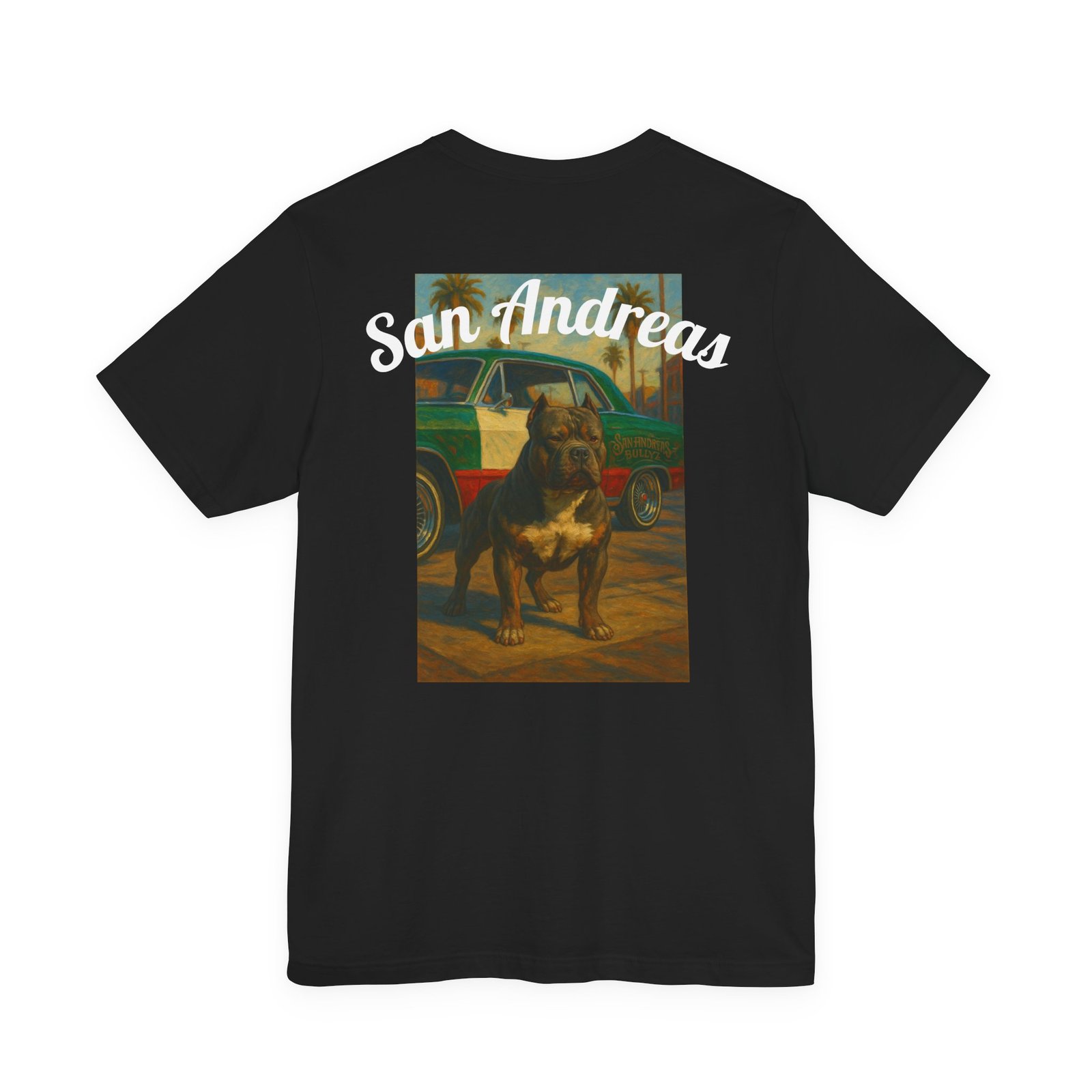 San Andreas Ride Low T‑Shirt — Vintage Ride Low Graphic Tee - Image 2
